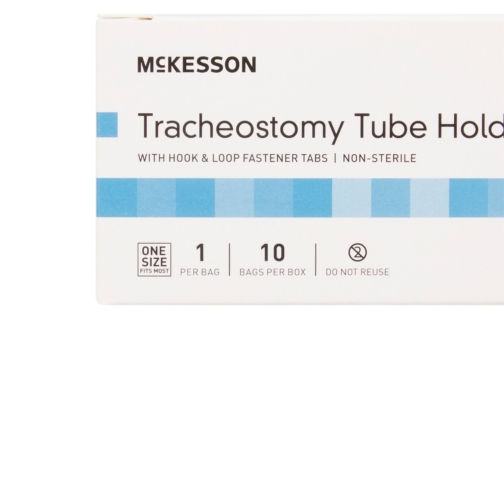 Tracheostomy Tube Holder McKesson One Size Fits Most Adult, Packaging Type- Box of 10