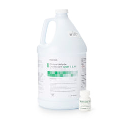 Glutaraldehyde High-Level Disinfectant McKesson 14 Day Activation Required Liquid 1 gal. Jug Reusable, Packaging Type- Case