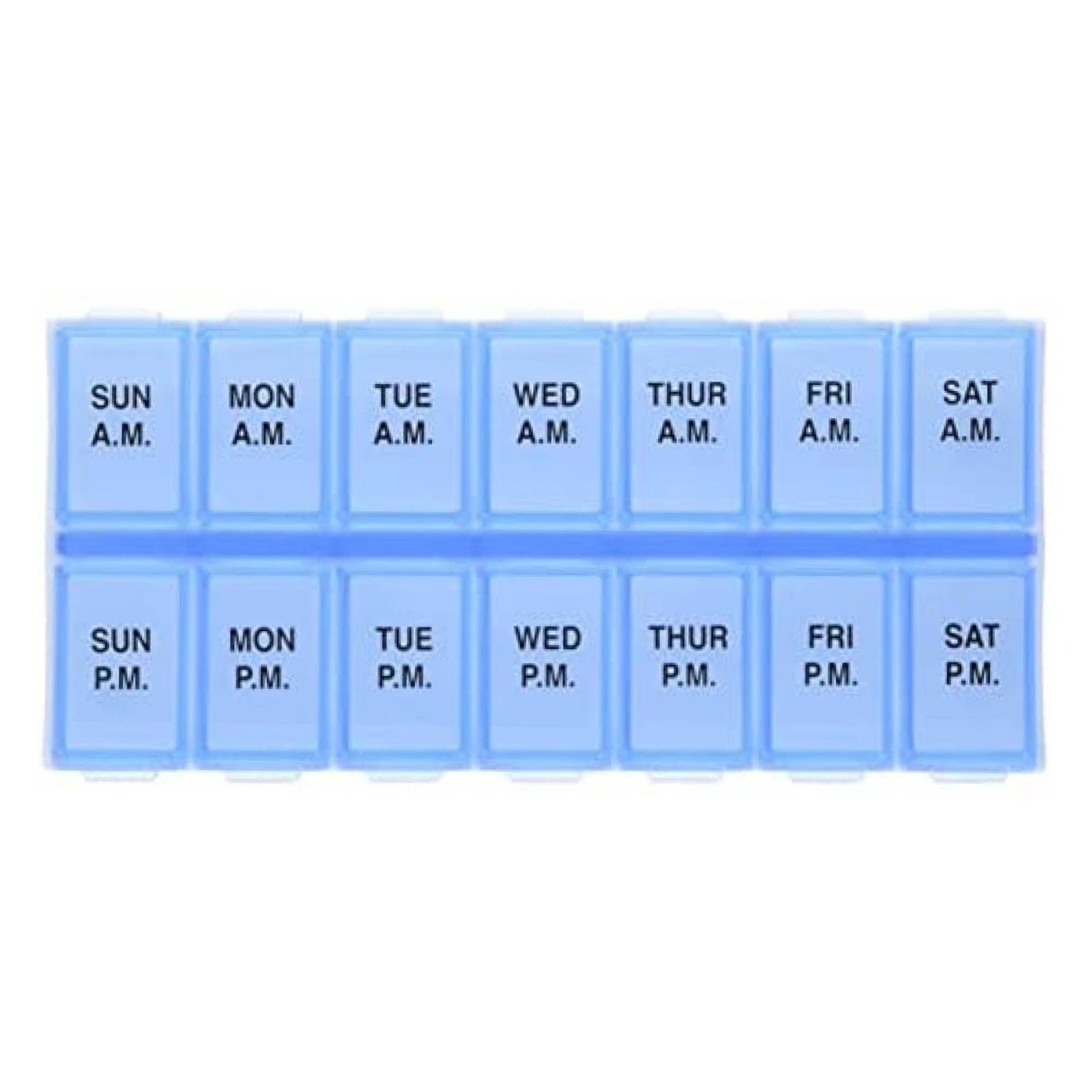 Pill Organizer Ezy Dose Medium 7 Day 2 Dose,Packaging Type- Each