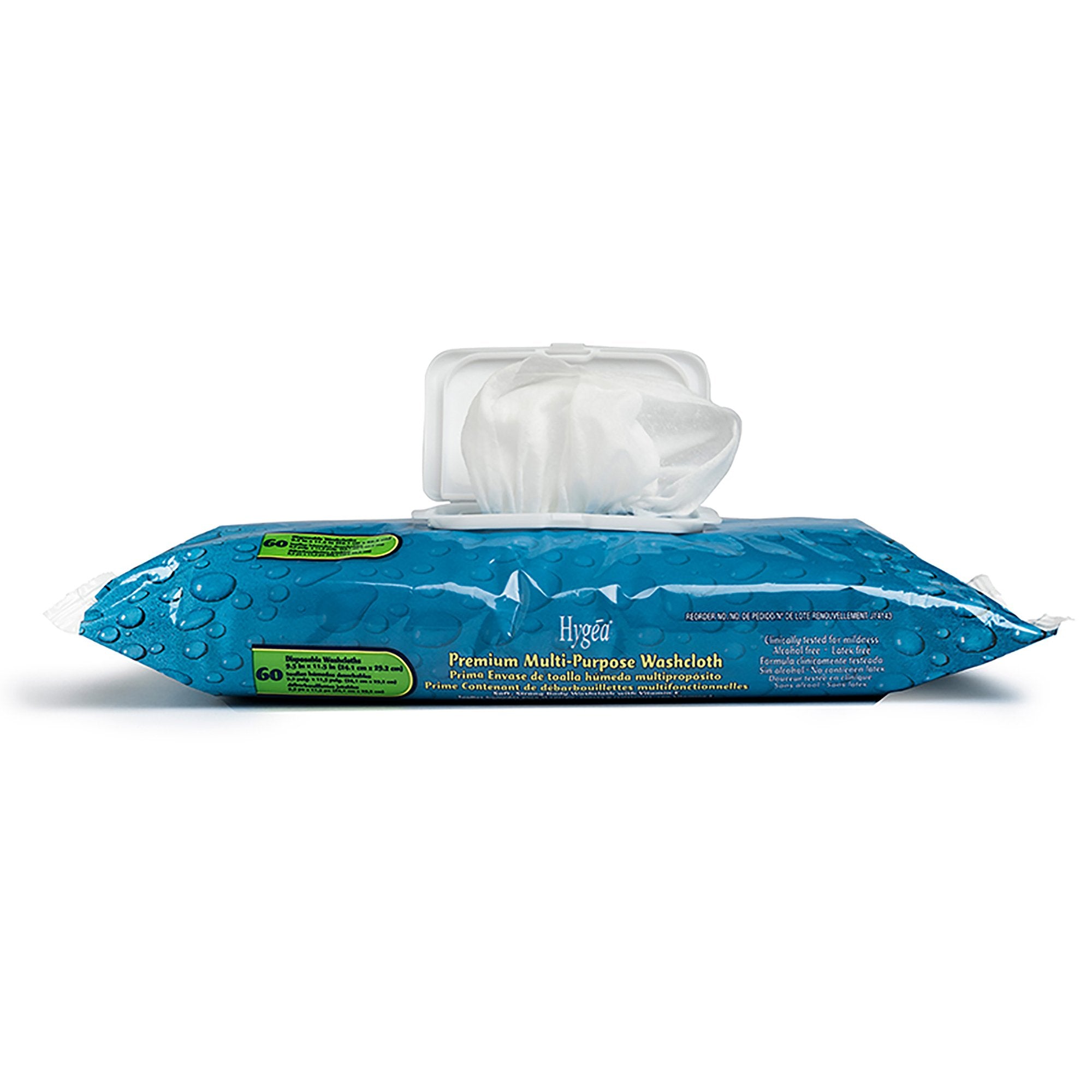 Personal Cleansing Wipe Hygea Premium Soft Pack Scented 60 Count, Packaging Type- Case