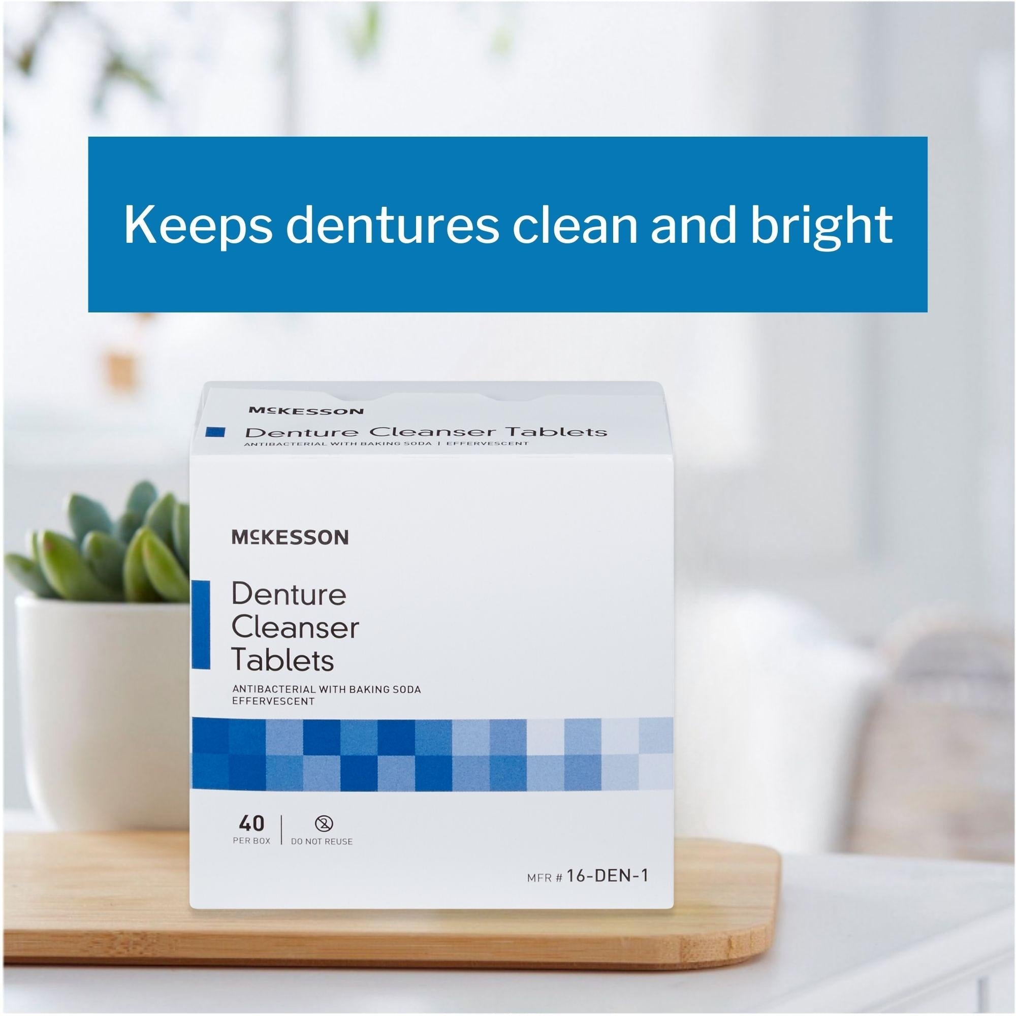 Denture Cleaner McKesson Unflavored, Packaging Type- Case