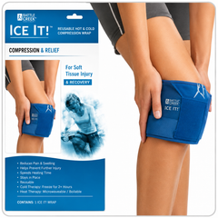 Ice It! ColdComfort Cold Therapy System with Adjustable Wrap