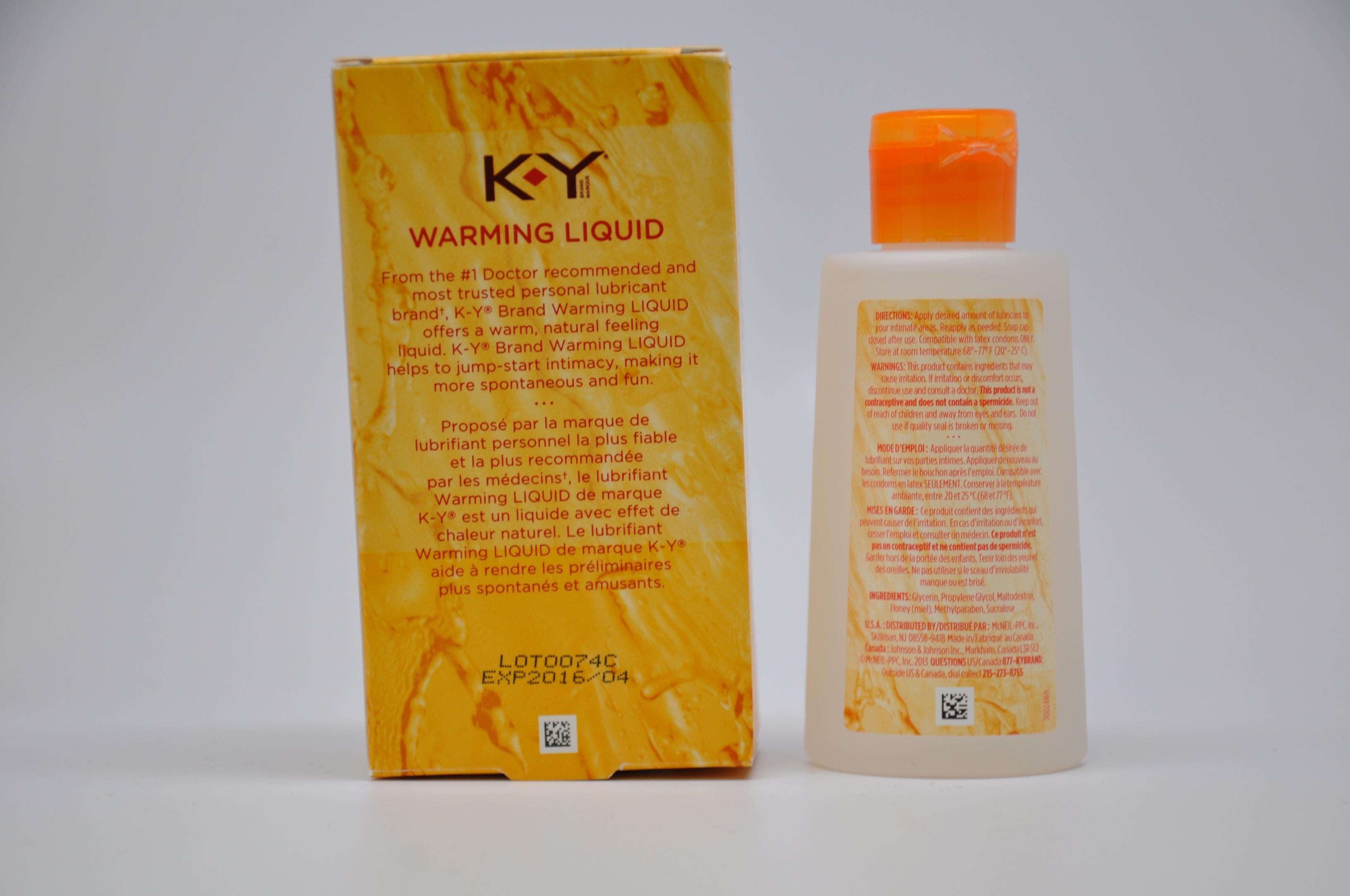 K-y Warming Liquid