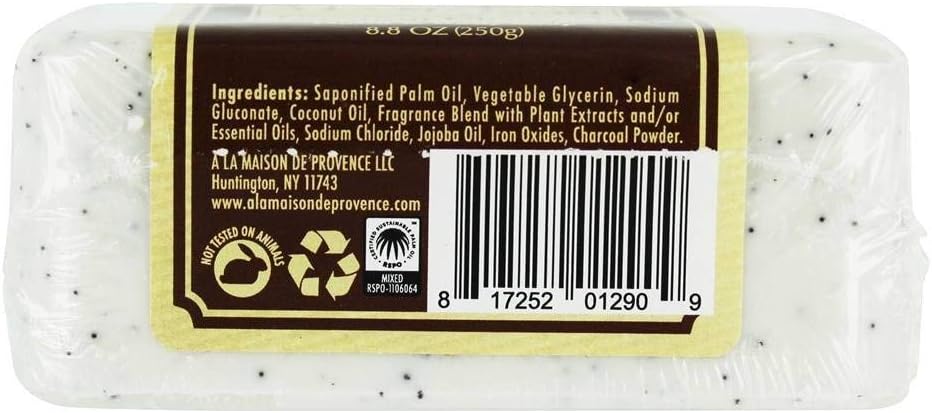 A La Maison - Bar Soap - Coconut Charcoal - 8.8 Oz