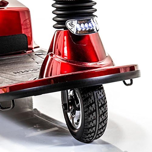 Companiontm Ii 3-wheel Elec Scooter Arctic Full-size, Color- Blue and Red