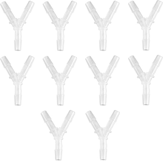 Oxygen Tubing Connectors Y Connector  Bg/10