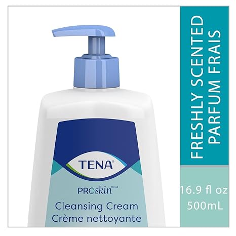 Rinse-Free Body Wash TENA ProSkin Cleansing Cream Cream 16.9 oz. Tube Mild Scent,Packaging Type- Each