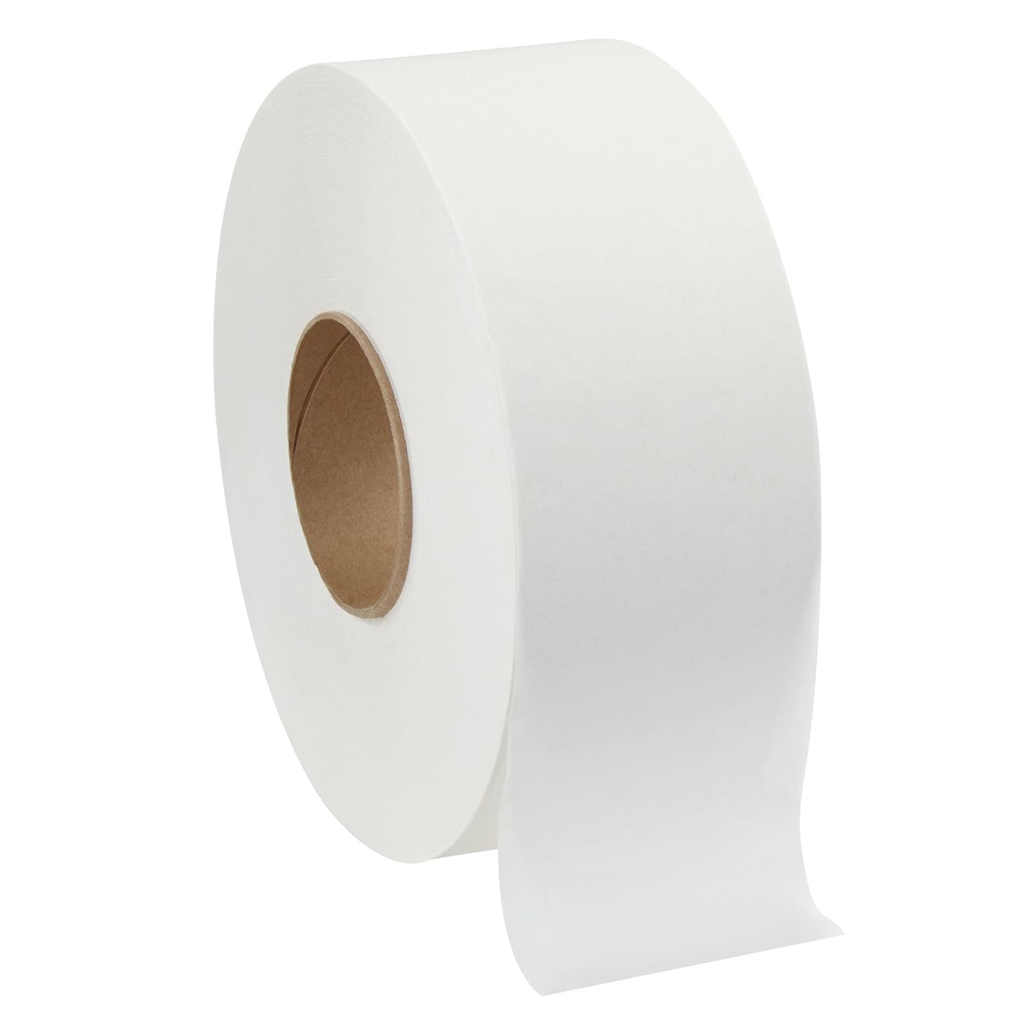 Toilet Tissue Pacific Blue Basic White 2-Ply Jumbo Size Cored Roll Continuous Sheet 3-1/5 Inch X 1000 Foot, Packaging Type- Case