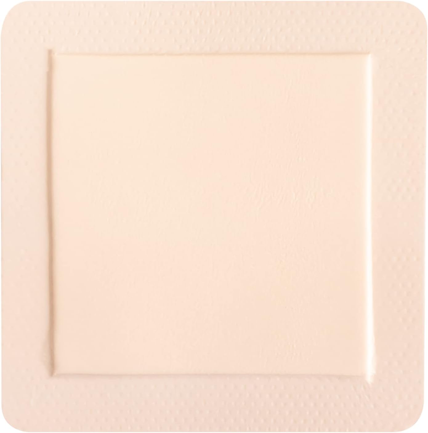 Thin Foam Dressing FoamLite 4 X 4 Inch With Border Film Backing Silicone Adhesive Square Sterile,Packaging Type- Each