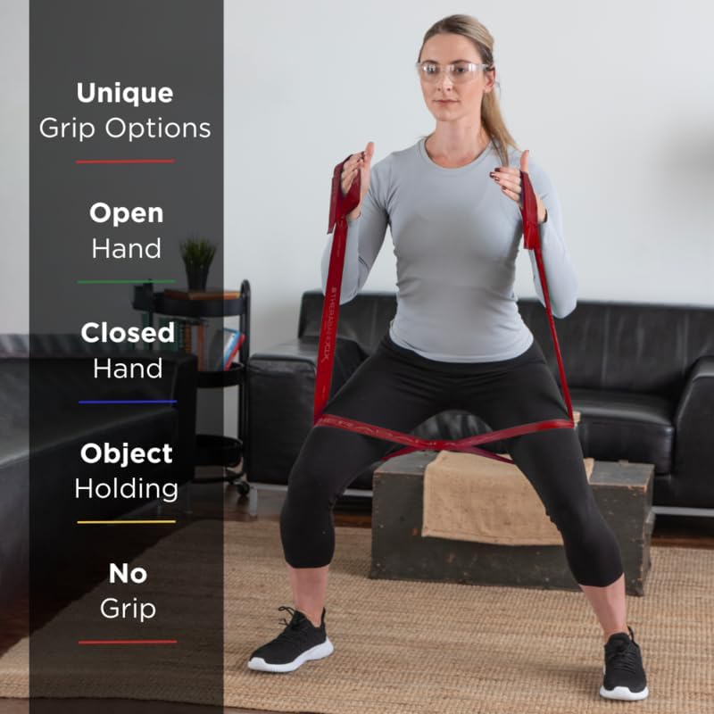 Theraband Consecutive Loops Red 25 Yard Bulk