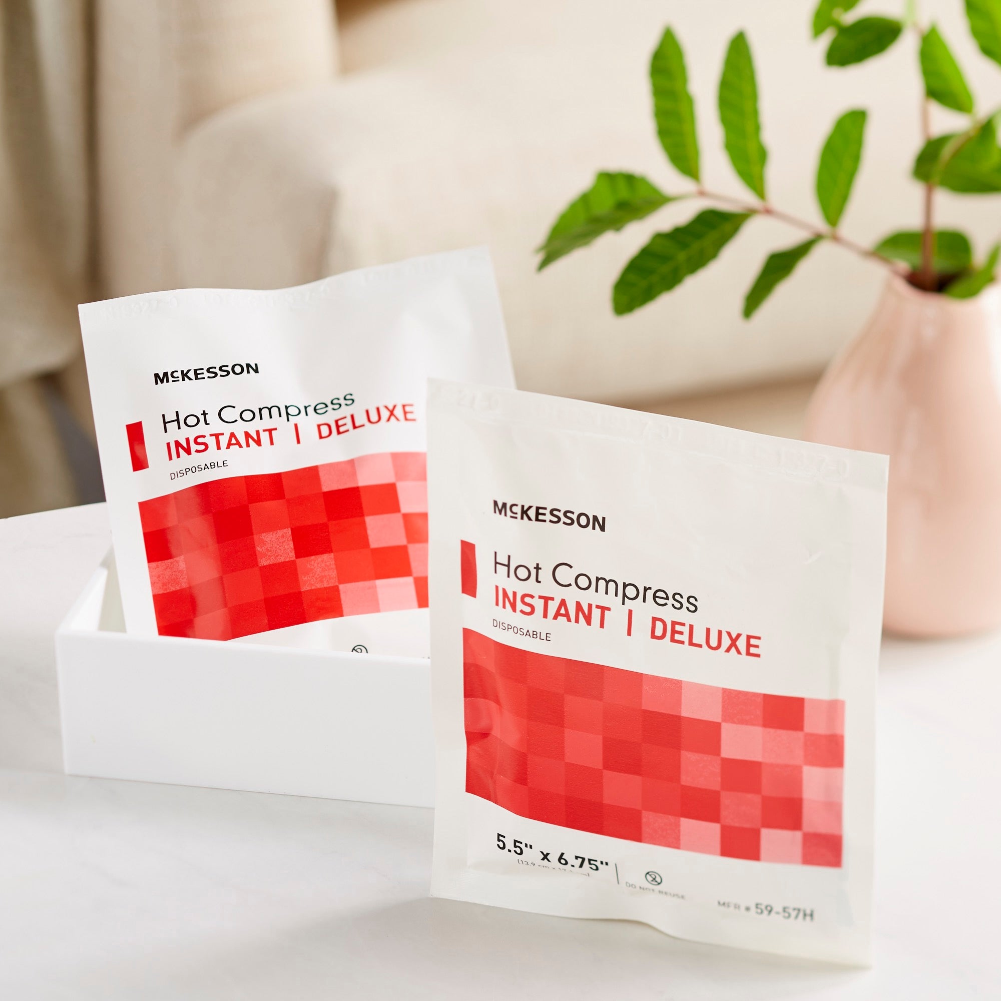 Instant Hot Pack McKesson General Purpose Small Plastic Disposable, Packaging Type- Each