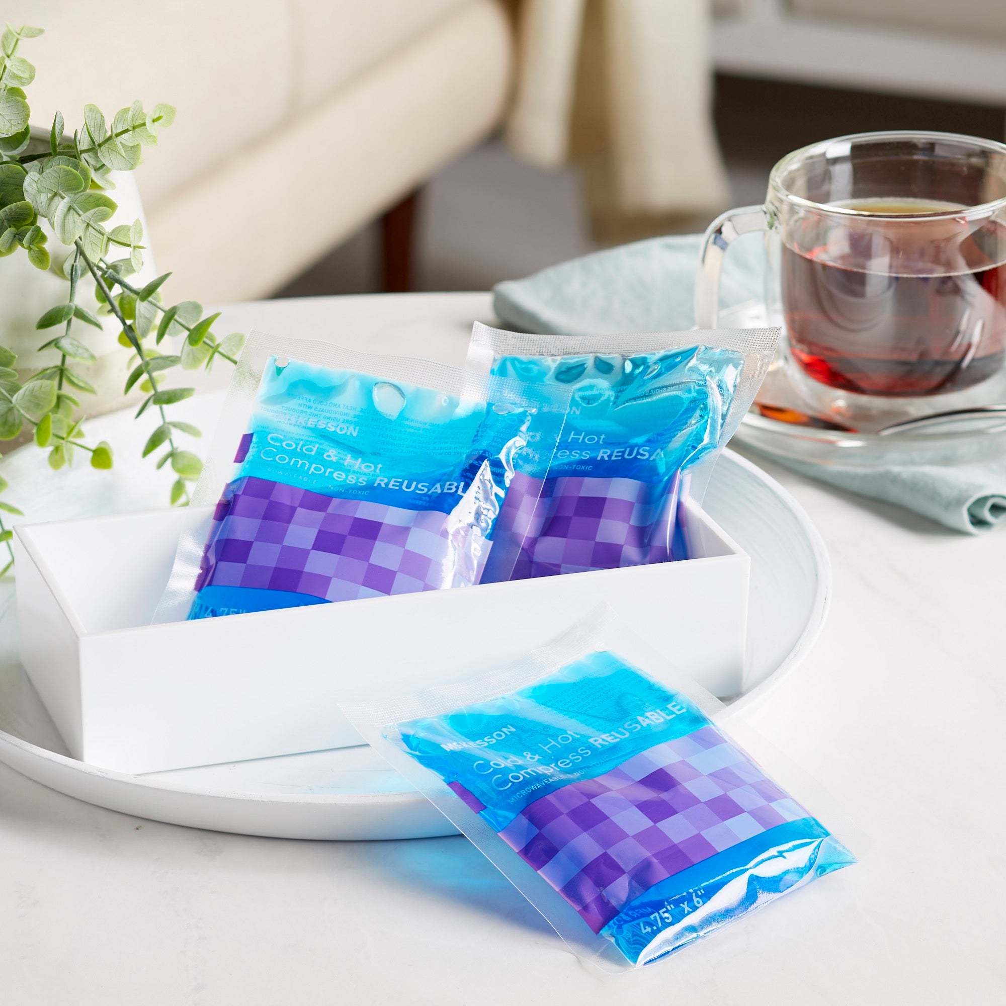 Hot / Cold Pack McKesson General Purpose Small 4-3/4 X 6 Inch Gel Reusable, Packaging Type- Case
