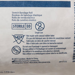 Conforming Bandage Dermacea 3 Inch X 4 Yard 1-Ply Sterile 1 per Pack, Packaging Type- Case