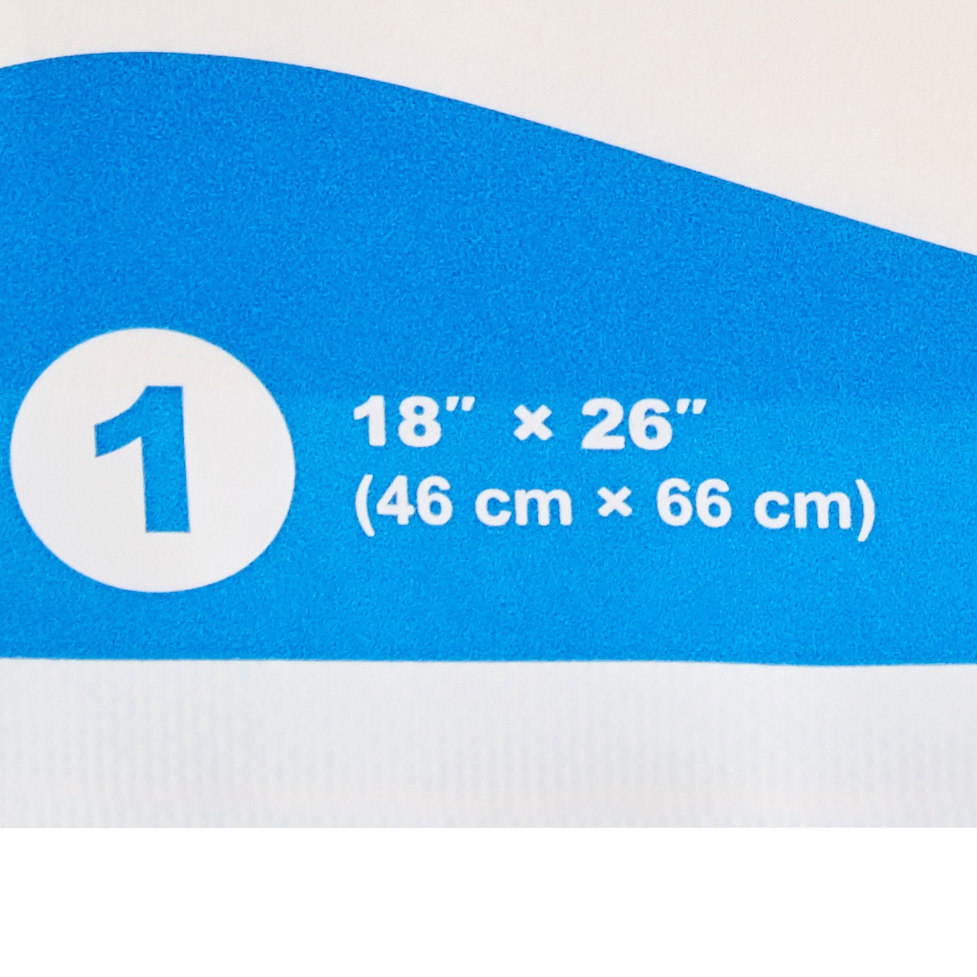 General Purpose Drape dynarex Poly Lined Towel Drape 18 W X 26 L Inch Sterile, Packaging Type- Case
