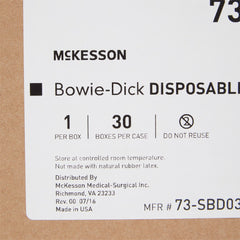 McKesson Sterilization Bowie-Dick Test Pack Steam, Packaging Type- Case