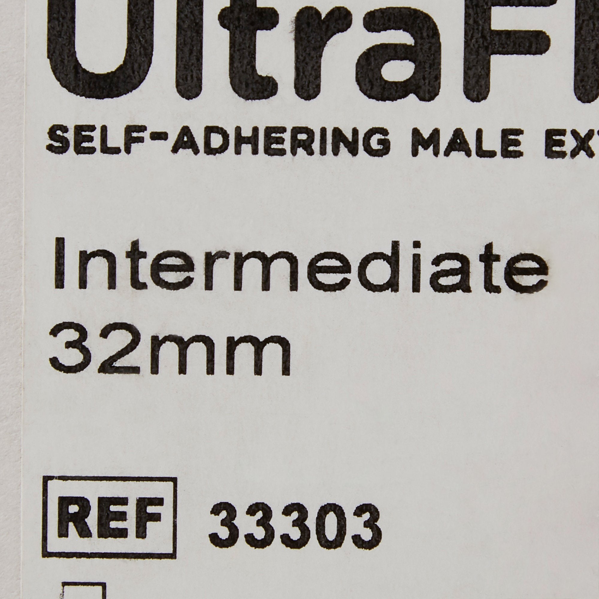 Male External Catheter UltraFlex Self-Adhesive Band Silicone Intermediate,Packaging Type- Box