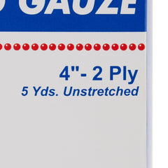 Conforming Bandage Dukal 4 Inch X 5 Yard 2-Ply Sterile 1 per Pack, Packaging Type- Case