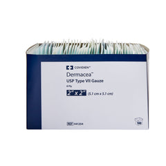 Gauze Sponge Dermacea 2 X 2 Inch 8-Ply Sterile 2 per Pack, Packaging Type- Case