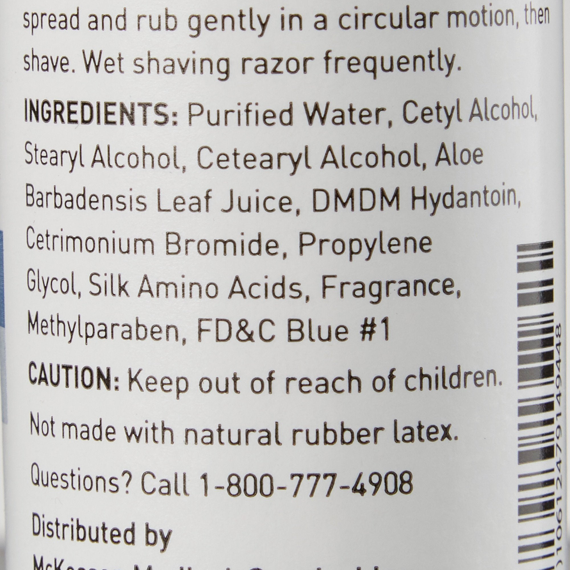 Shaving Gel McKesson Bottle 1.5 oz., Packaging Type- Each