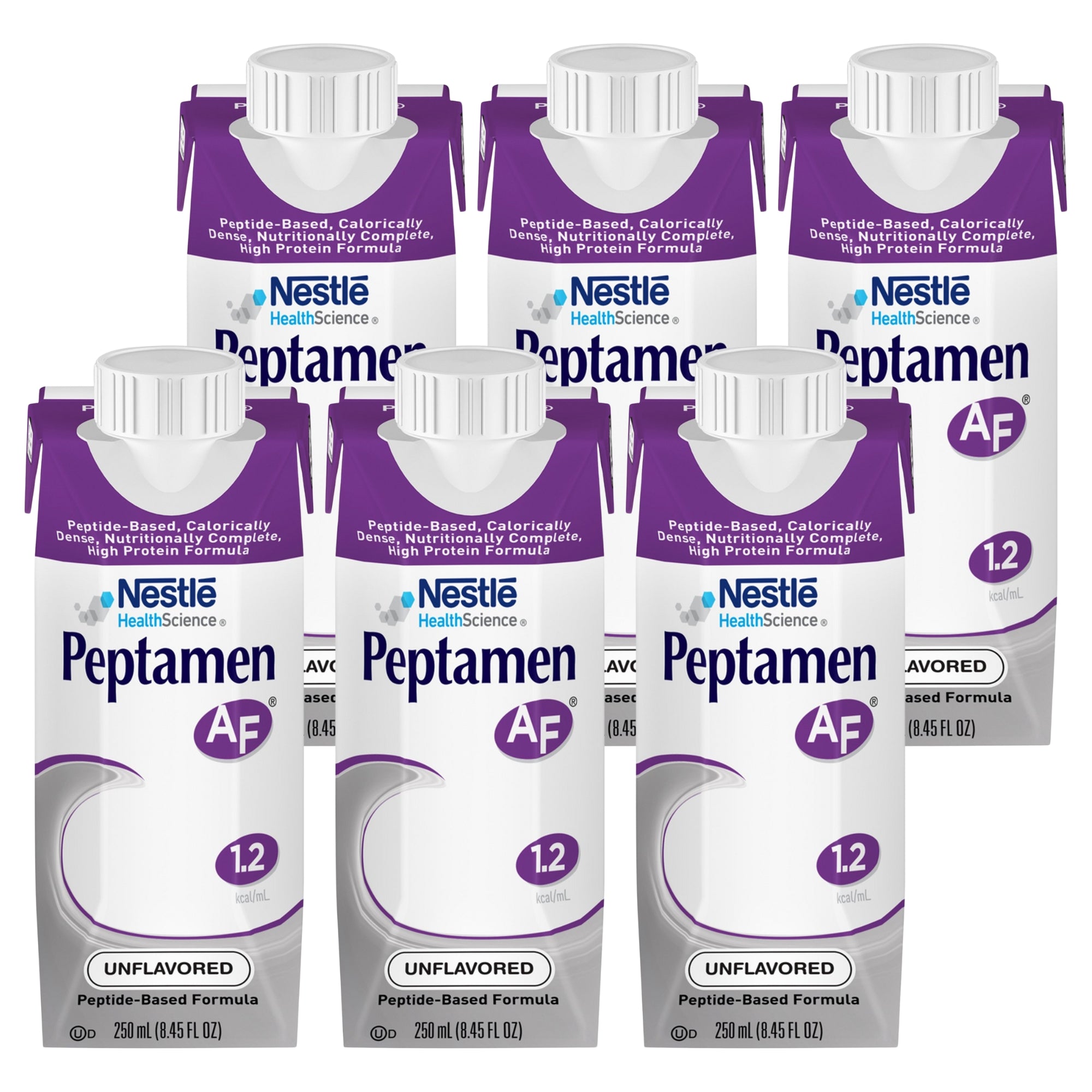 Tube Feeding Formula Peptamen AF Unflavored Liquid 250 mL Carton, Packaging Type - Each
