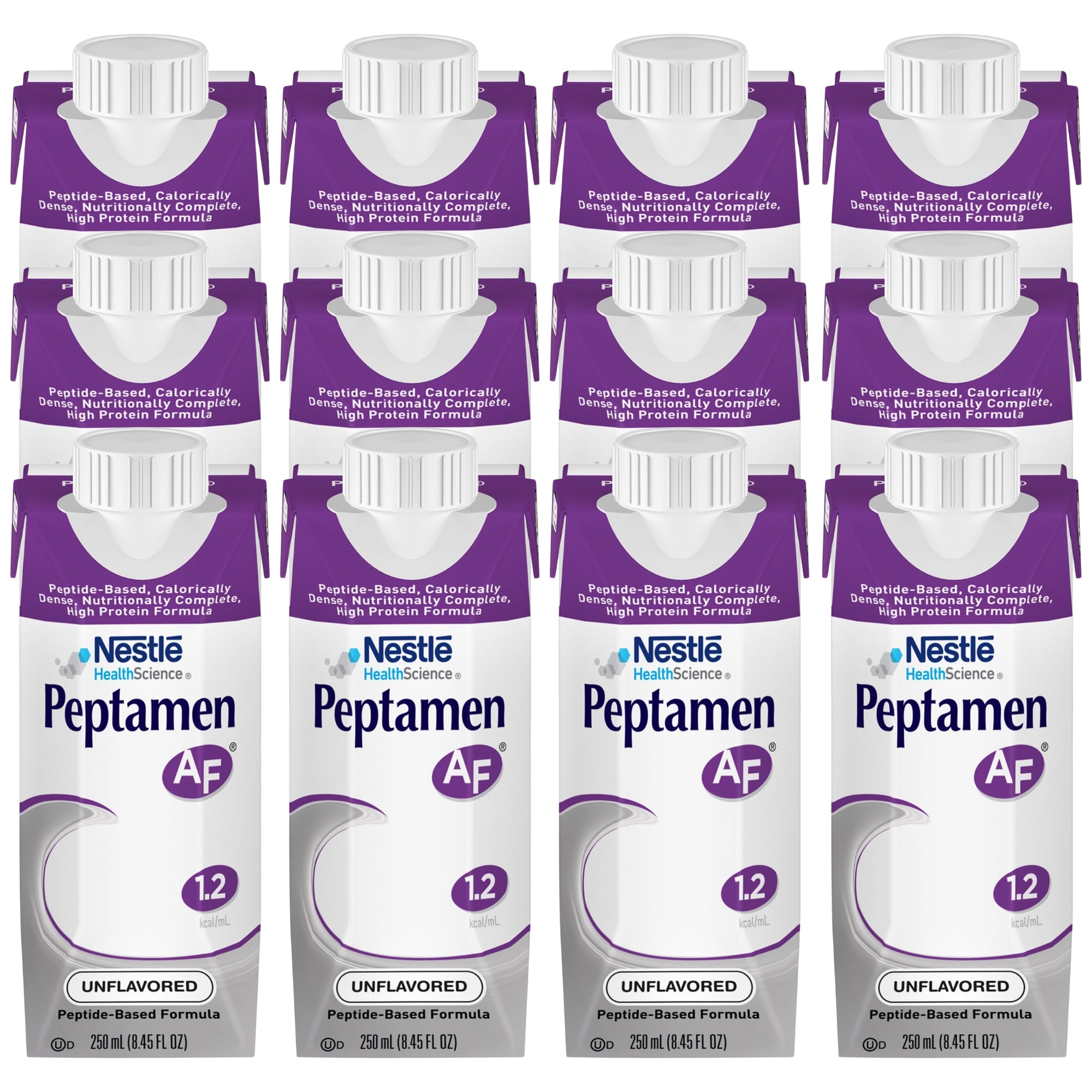 Tube Feeding Formula Peptamen AF Unflavored Liquid 250 mL Carton, Packaging Type - Each
