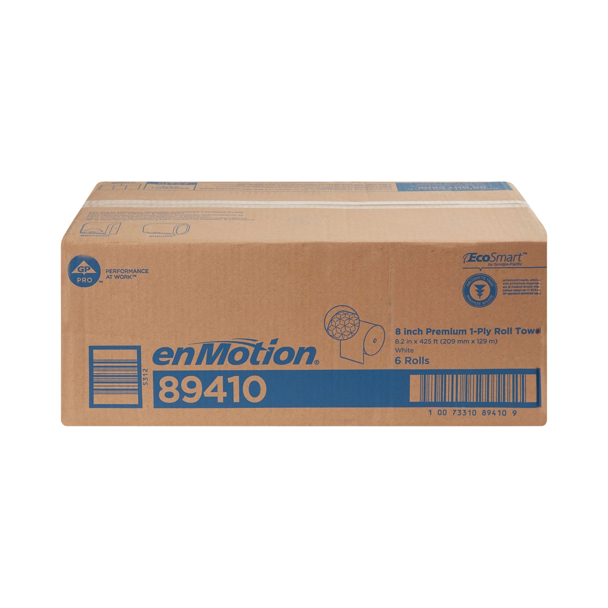 Paper Towel enMotion White Premium Touchless Roll 8-1/5 Inch X 425 Foot | 6RL/Case