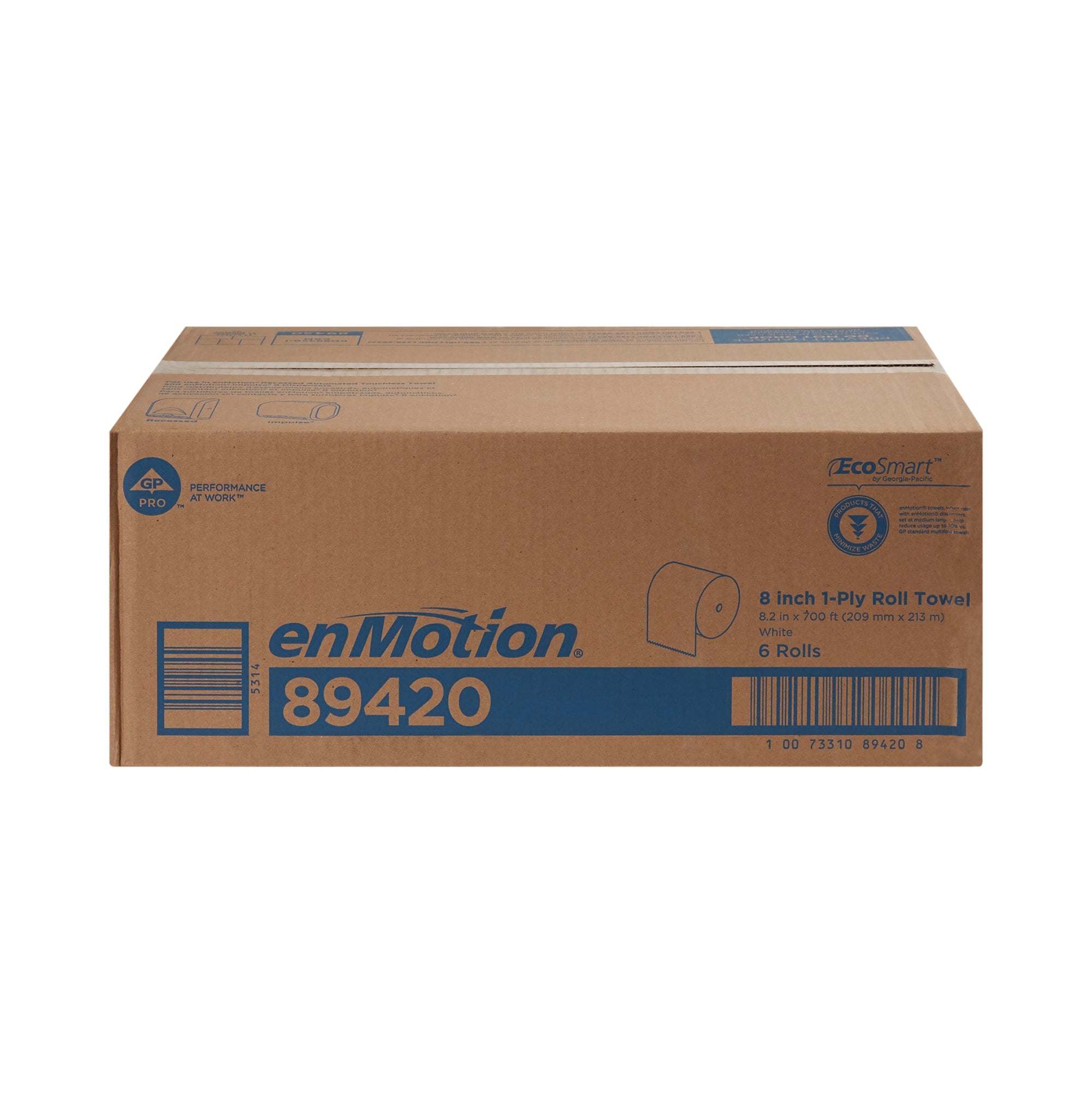 Paper Towel enMotion Touchless High Capacity Roll 8-1/5 Inch X 700 Foot| 6ROLL/CASE