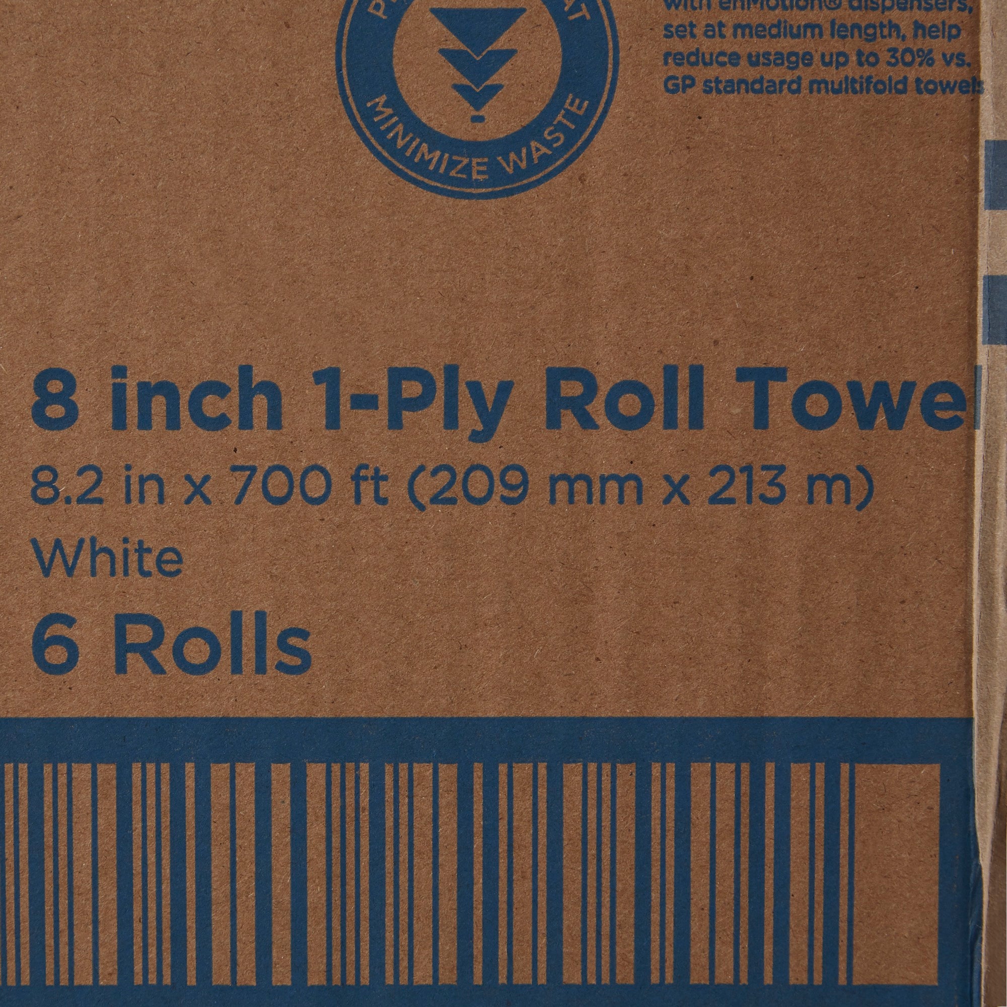 Paper Towel enMotion Touchless High Capacity Roll 8-1/5 Inch X 700 Foot| 6ROLL/CASE
