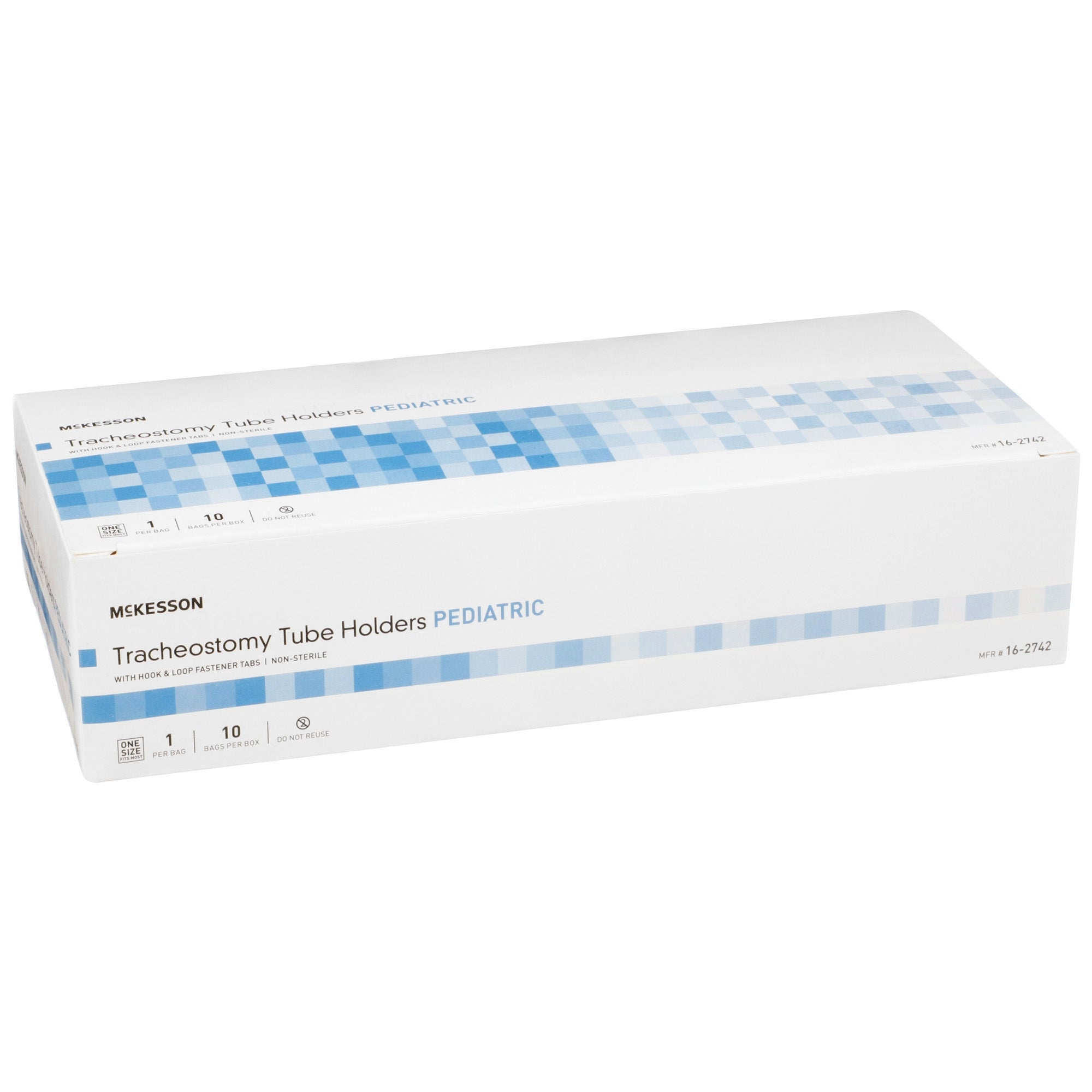 Tracheostomy Tube Holder McKesson 1 X 19 Inch Pediatric, Packaging Type- Box