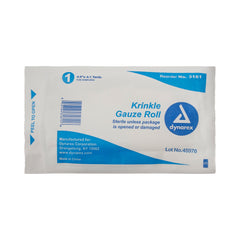 Fluff Bandage Roll Dynarex 4-1/2 Inch X 4-1/10 Yard 6-Ply Sterile 1 per Pouch, Packaging Type- Case
