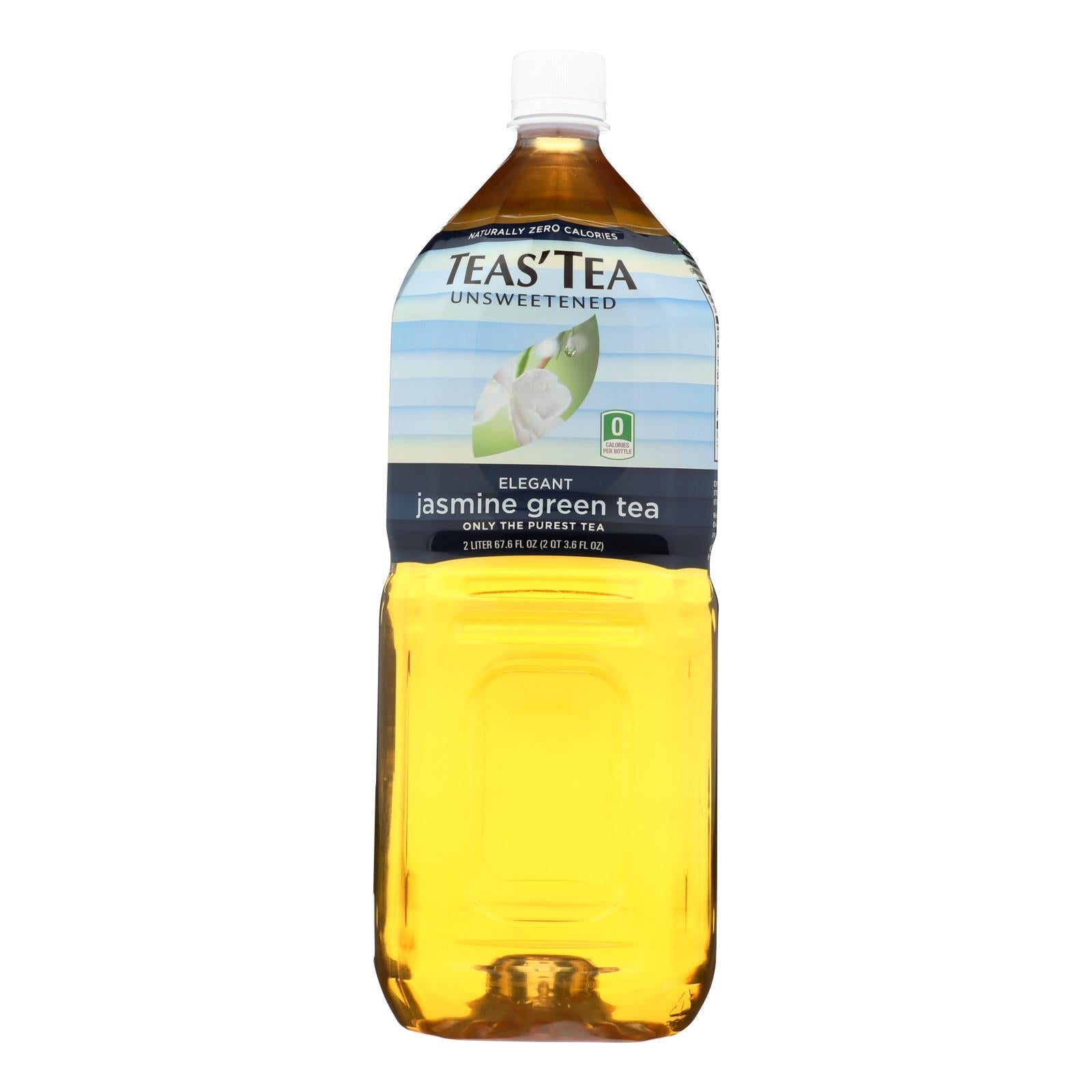 Té de jazmín sin azúcar de Teas' Tea - Caja de 6 - 67.6 oz
