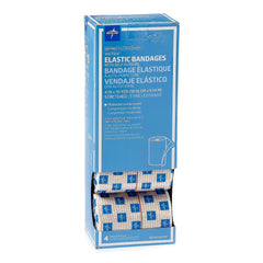 Compression Bandage 4 Inch X 10 Yard Hook and Loop Closure Tan NonSterile Standard Compression, Packaging Type- Case