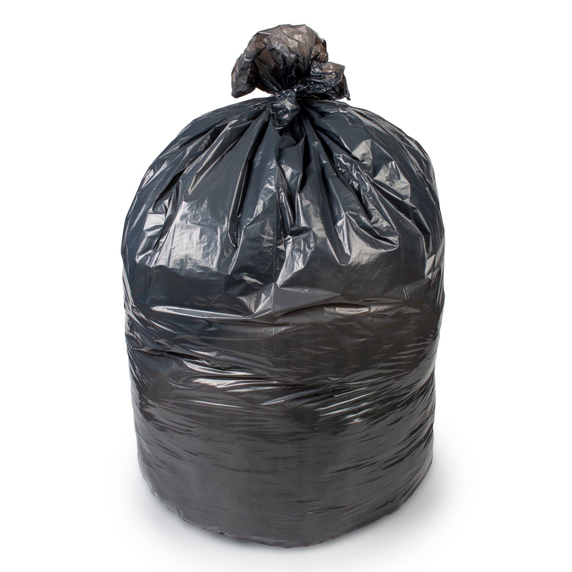 55 Gallon Black Trash Bags X Seal Flat Pack
