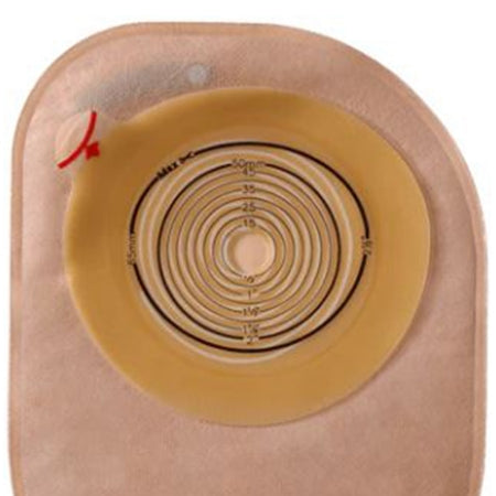 Ostomy Pouch Assura EasiClose One-Piece System 11 Inch Length Flat, Trim to Fit 10 to 70 mm Stoma Drainable,Packaging Type- Box