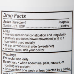 Diuretic Laxative Geri-Care Liquid 16 oz. 70% Strength Sorbitol, Packaging Type- Case