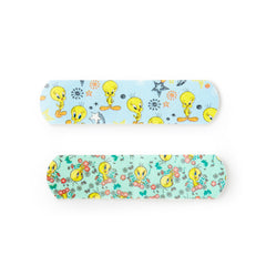 Adhesive Strip Looney Tunes Stat Strip 3/4 X 3 Inch Plastic Rectangle Kid Design (Tweety) Sterile, Packaging Type- Case