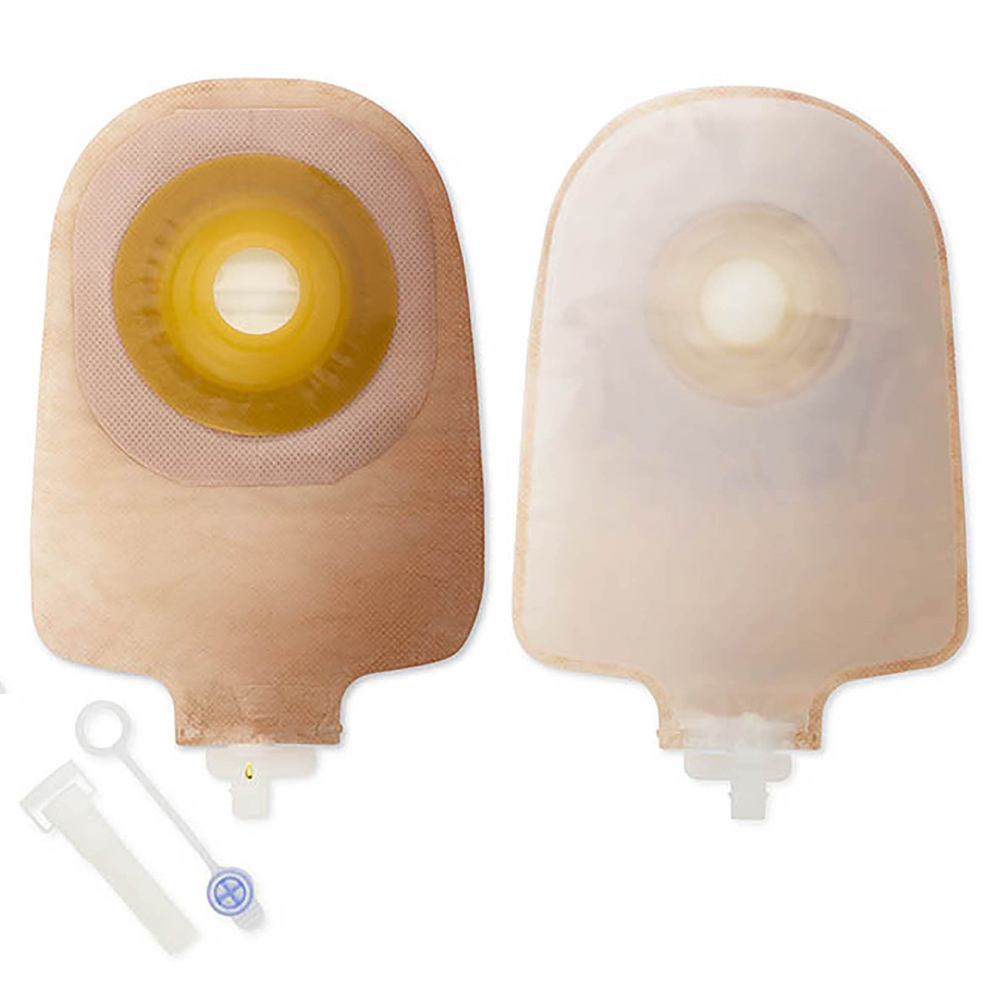 Urostomy Pouch Premier One-Piece System 9 Inch Length 1 Inch Stoma Drainable