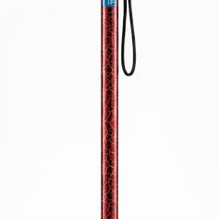 Offset Cane Alum W/gel Grip Blue Crackle