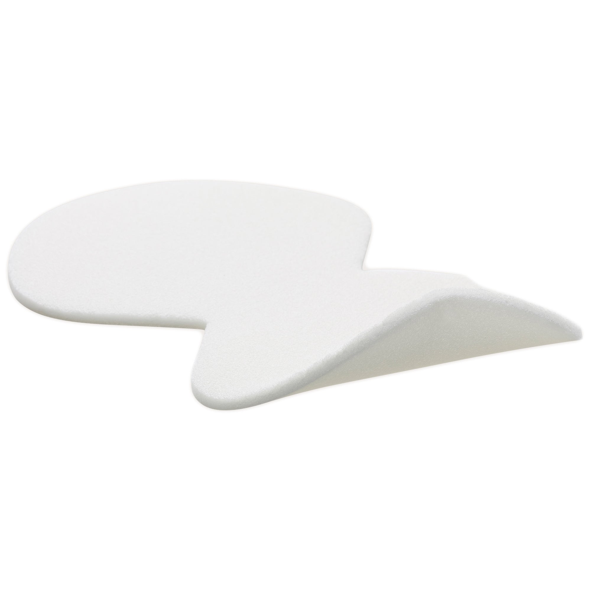 Foam Dressing Mepilex Heel 5 X 8 Inch Without Border Film Backing Silicone Adhesive Heel Sterile, Packaging Type- Box