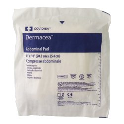 Abdominal Pad Dermacea™ 8 X 10 Inch NonSterile 432 per Case