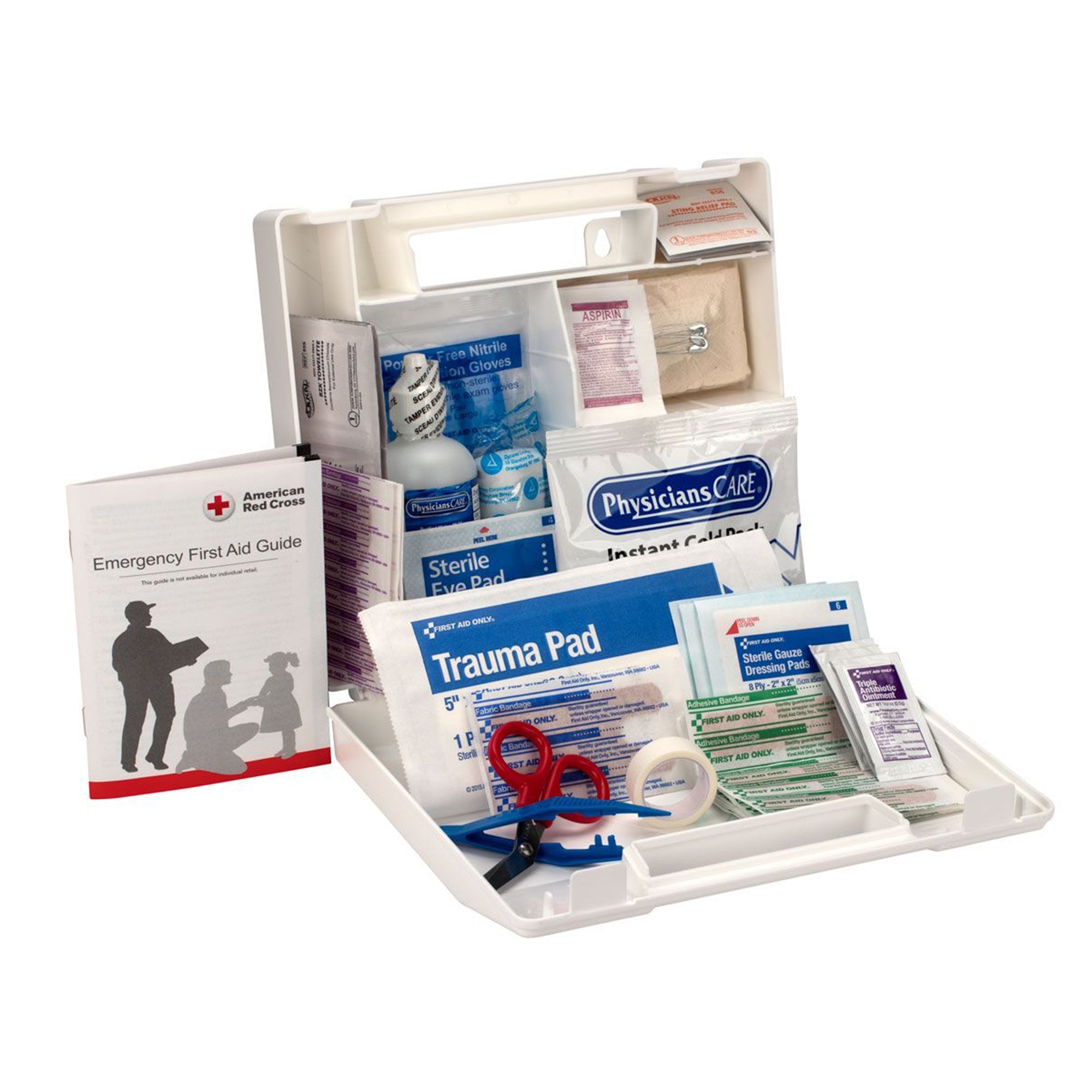 First Aid Kit First Aid Only 25 Person Plastic Case,Packaging Type- Each