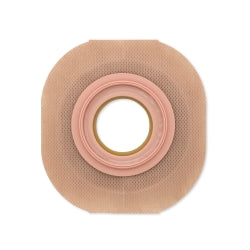 Ostomy Barrier FlexTend Precut, Extended Wear Adhesive Tape 44 mm Flange Green Code System 3/4 Inch Opening