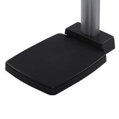 Column Scale with Height Rod Health O Meter Digital Display 660 lbs. / 300 kg Capacity Black / Gray AC Adapter / Battery Operated