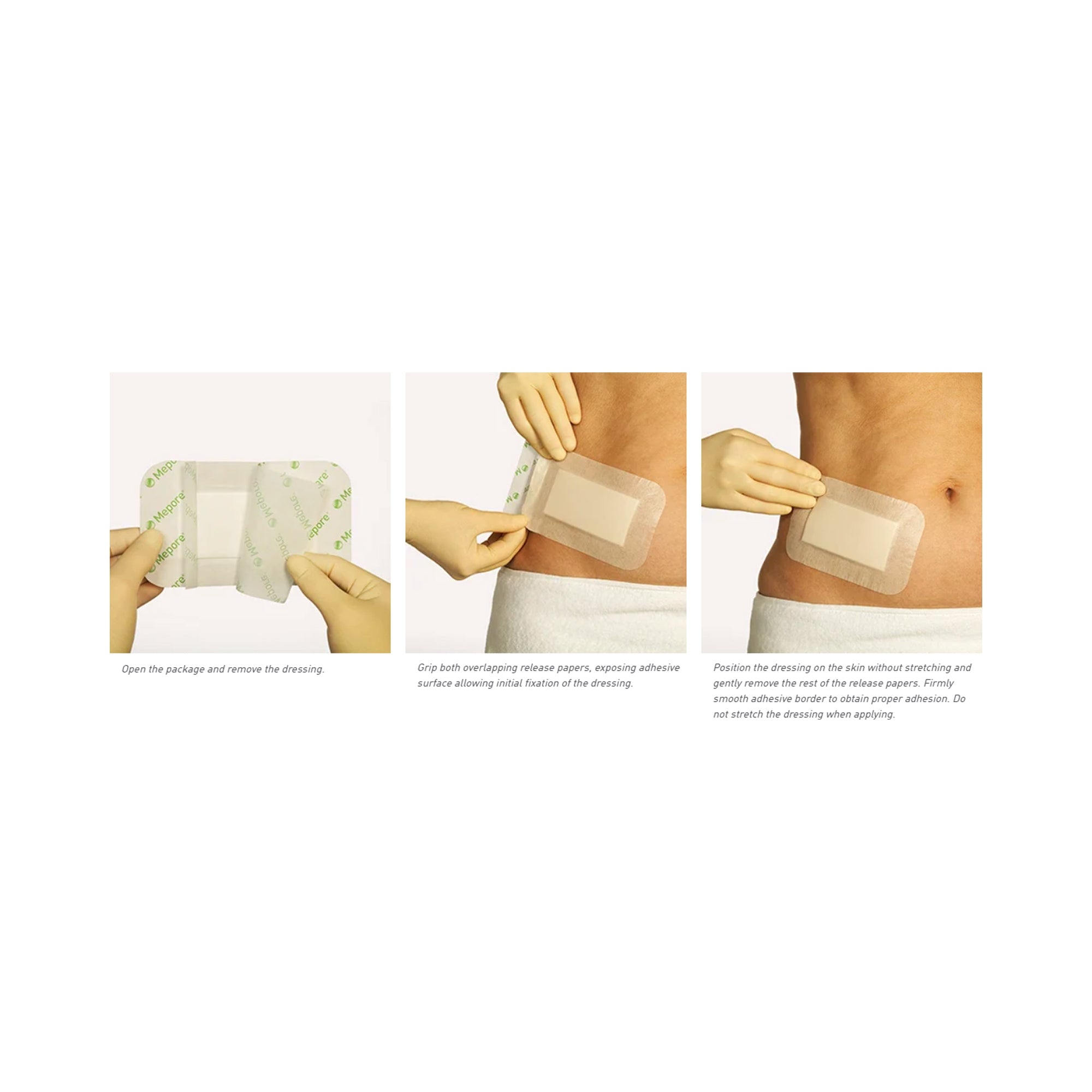 Composite Dressing Mepore Pro 3-3/5 X 12 Inch Rectangle Sterile Film Backing,Packaging Type- Box