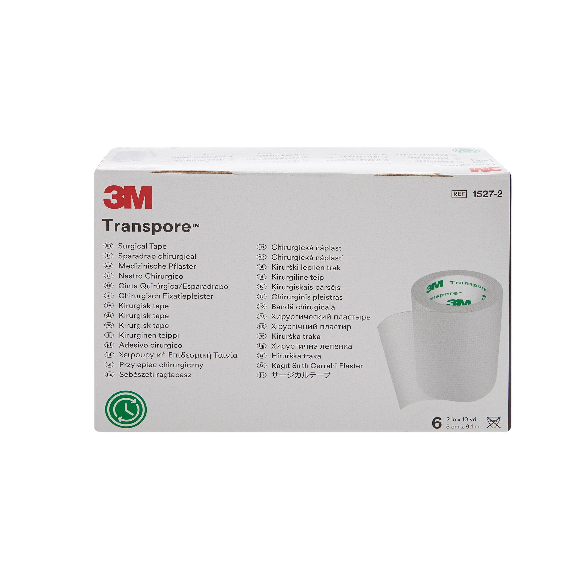 Medical Tape 3M Transpore Transparent 2 Inch X 10 Yard Plastic NonSterile, Packaging Type- Case