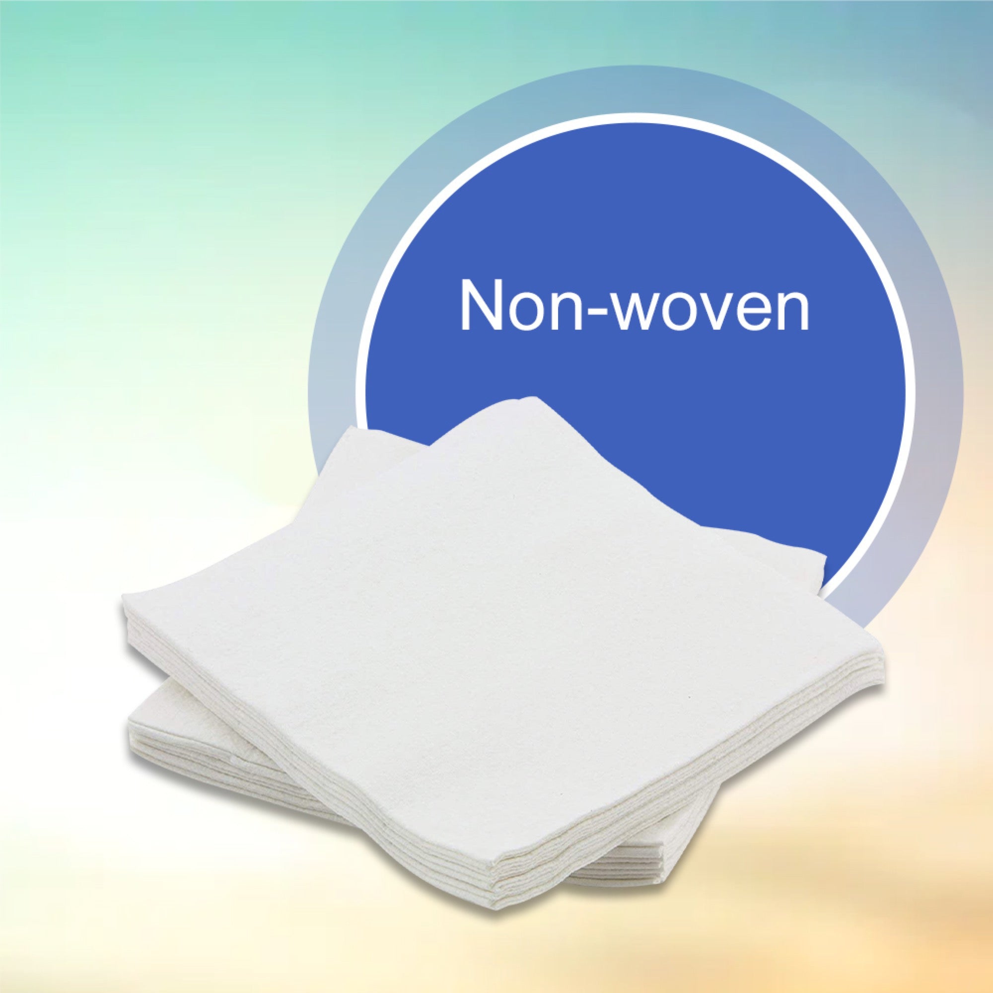 Toallita desechable McKesson de 13 x 13 pulgadas, color blanco. Tipo de embalaje: estuche.