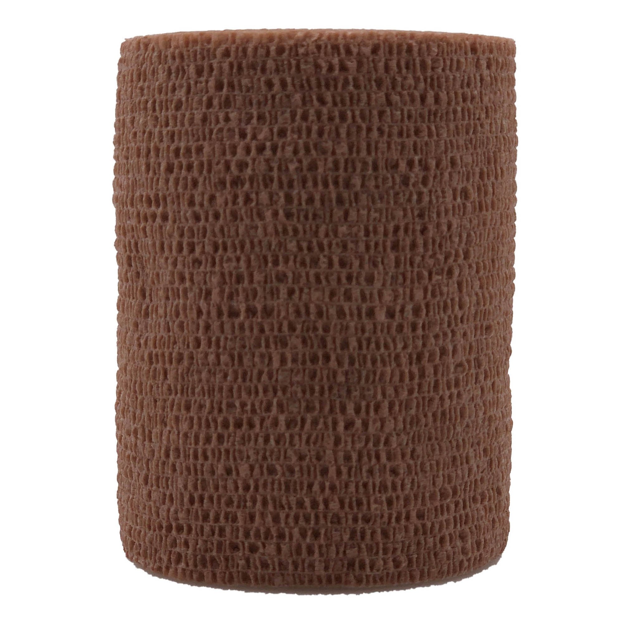 Cohesive Bandage CoFlex 3 Inch X 5 Yard Self-Adherent Closure Tan NonSterile 14 lbs. Tensile Strength