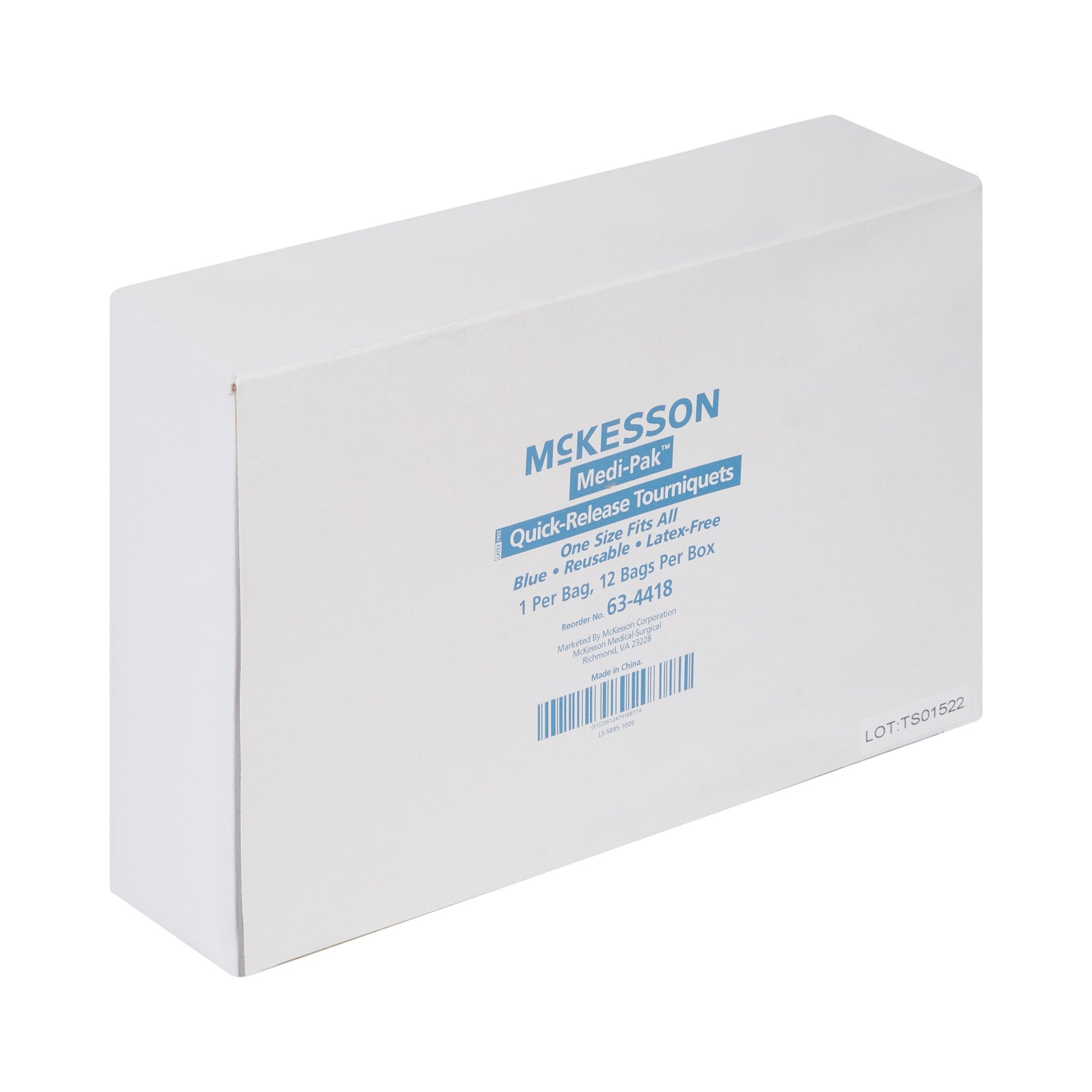 McKesson Tourniquet, Quick Release 14 Inch Length Synthetic Silk and Terylene