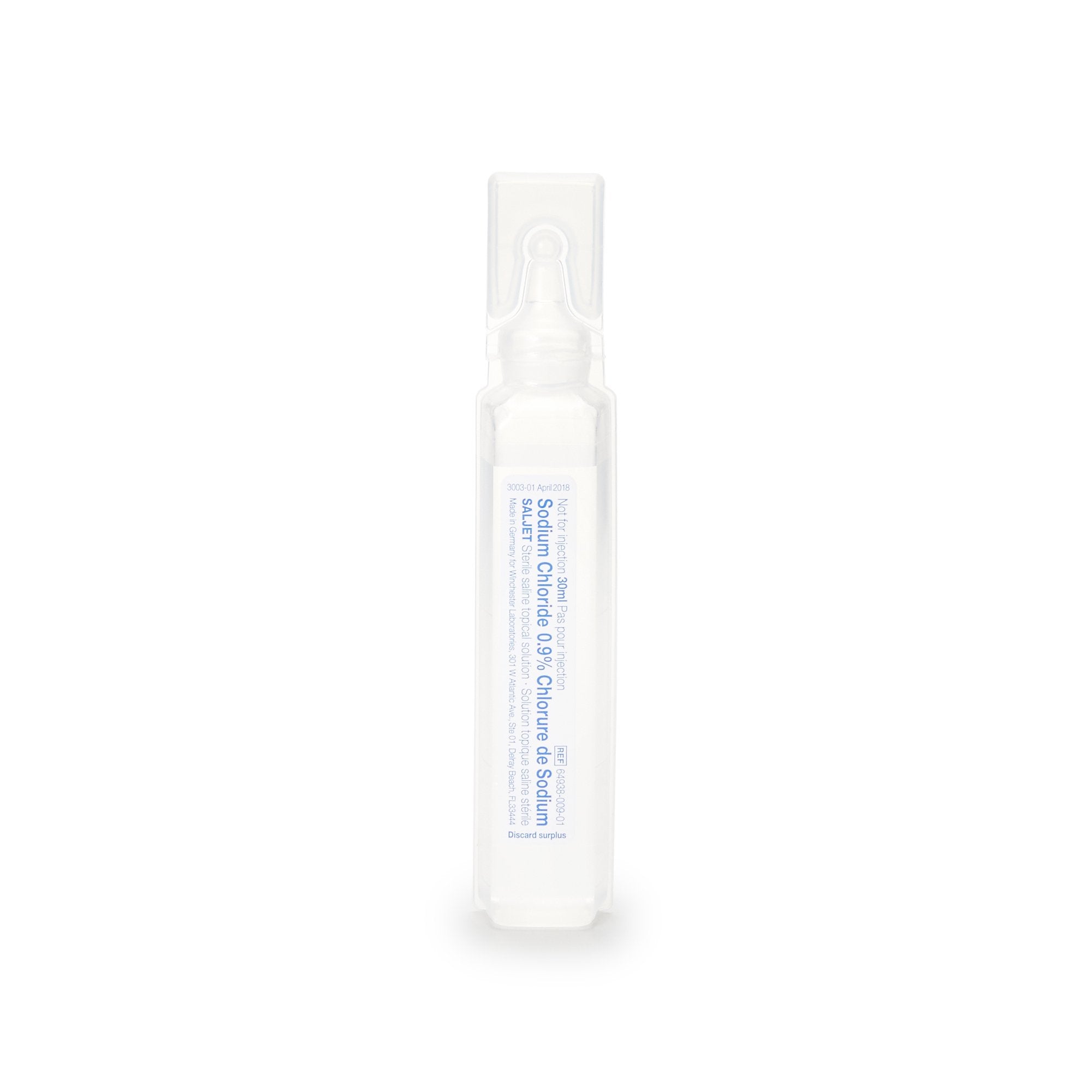 Irrigation Solution Saljet 0.9% Sodium Chloride, Preservative Free Not for Injection Unit Dose Vial 30 mL,Packaging Type- Each