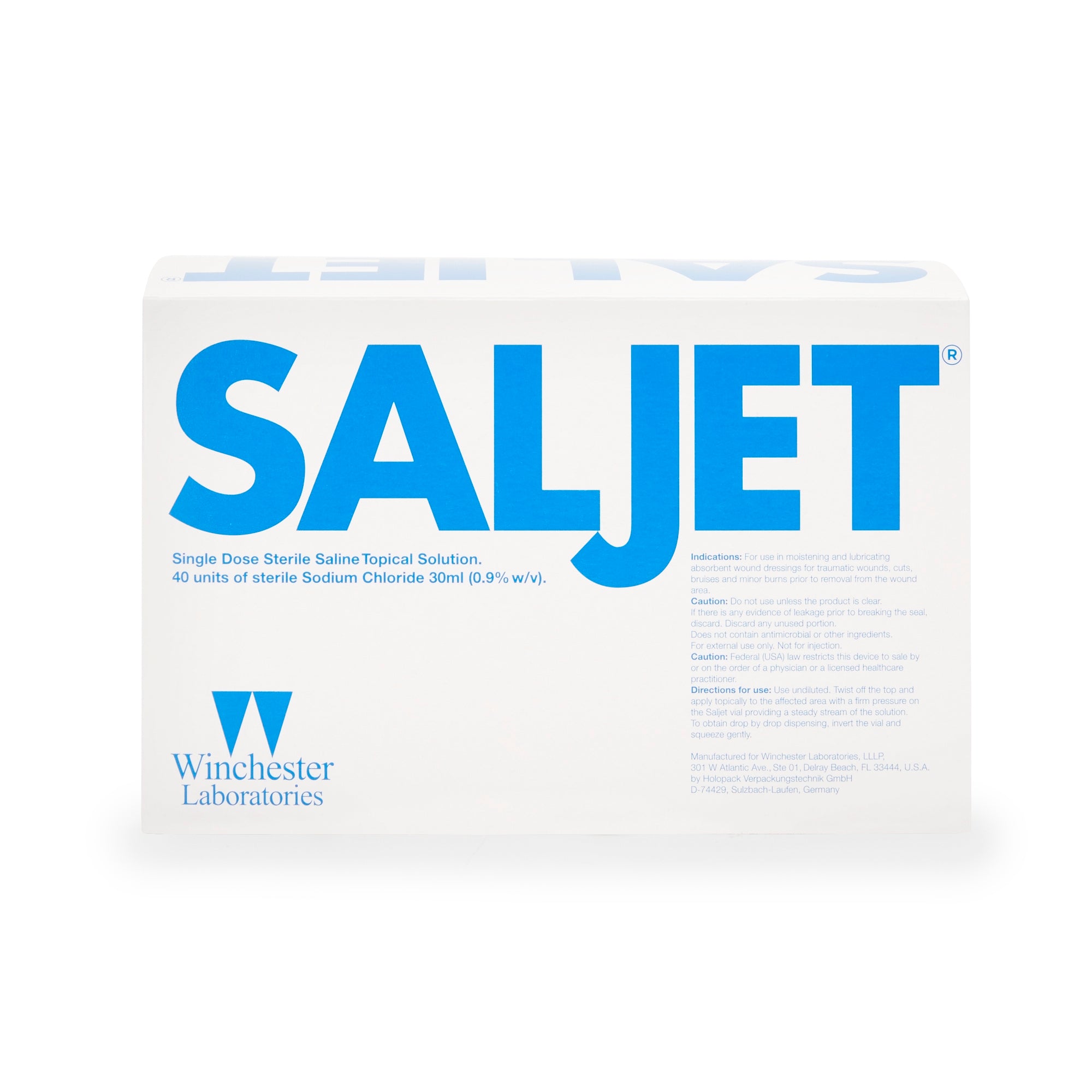 Irrigation Solution Saljet 0.9% Sodium Chloride, Preservative Free Not for Injection Unit Dose Vial 30 mL,Packaging Type- Each